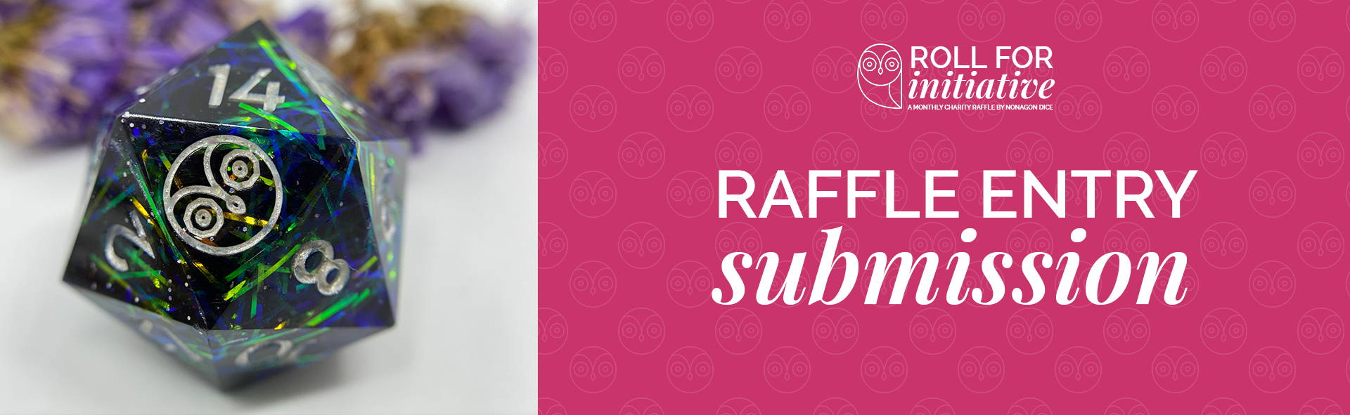 PbtA Week Raffle Nonagon Dice